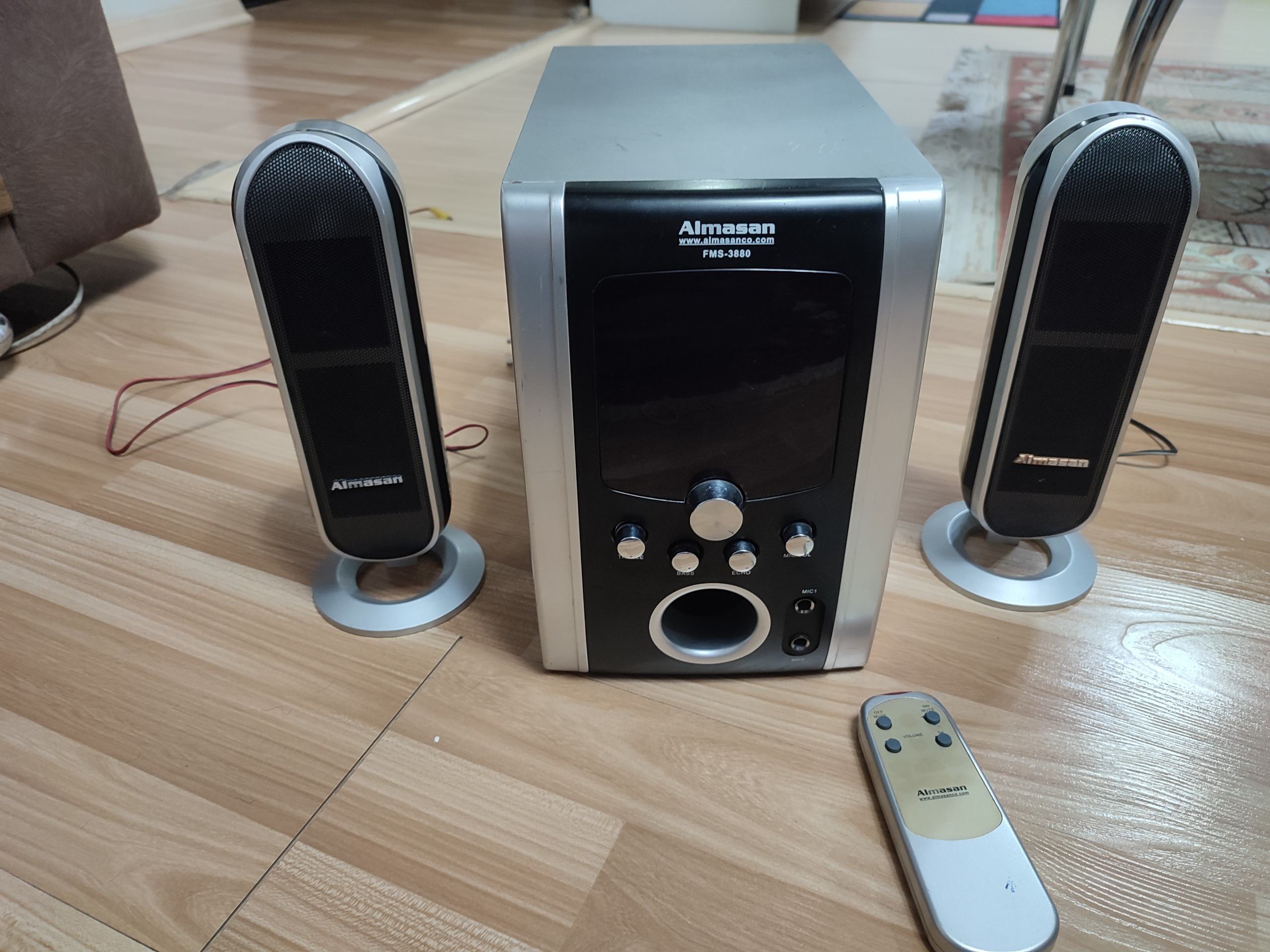 اسپیکر 3 تیکه ALMASAN