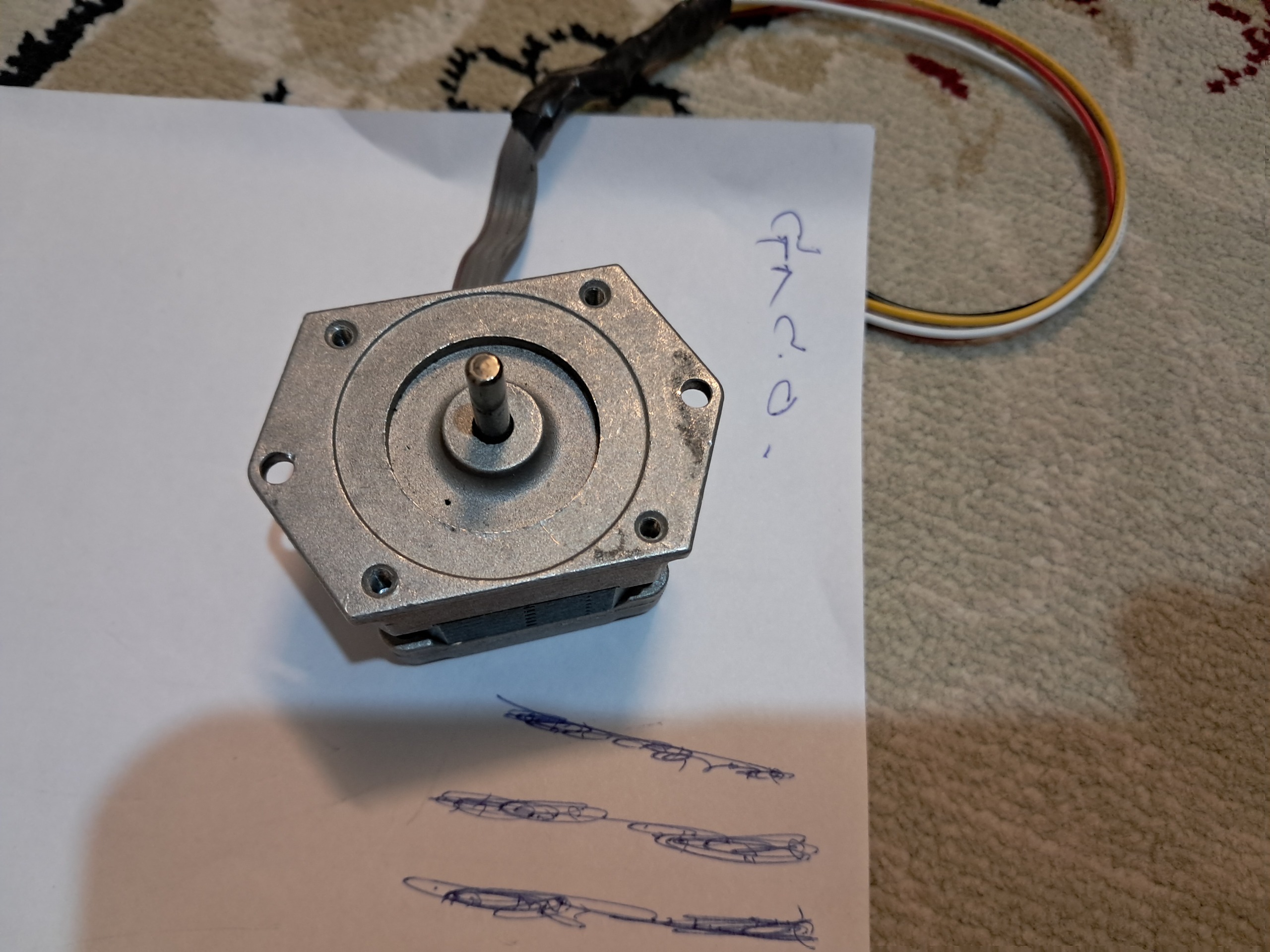 استپ موتور چهارسیم