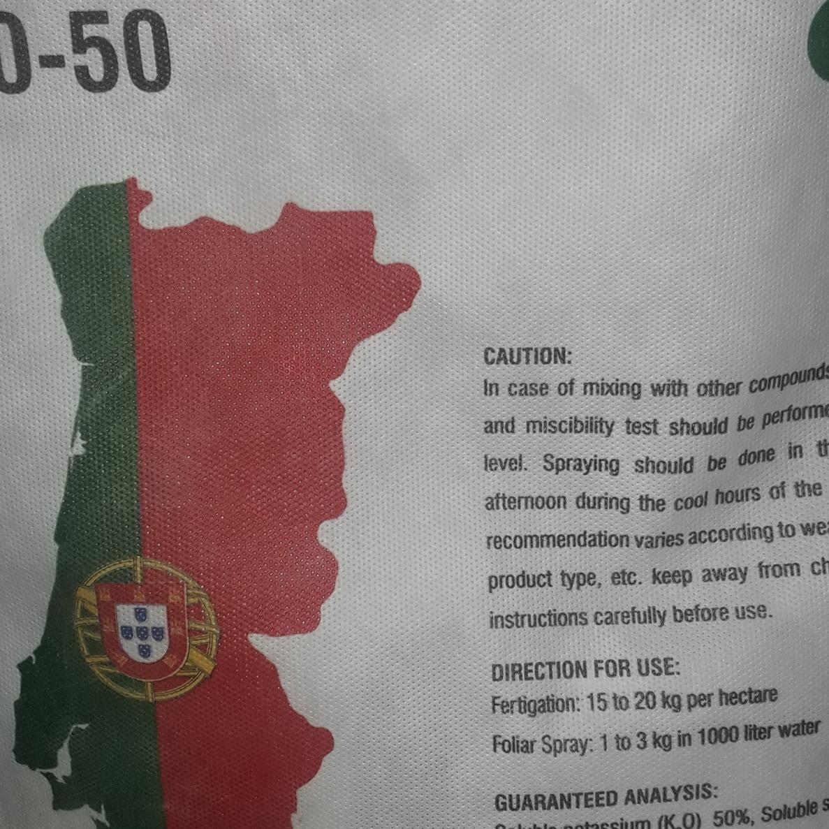 کود سولوپتاسیم 0-0-50 بارسلوس Solphate potassium