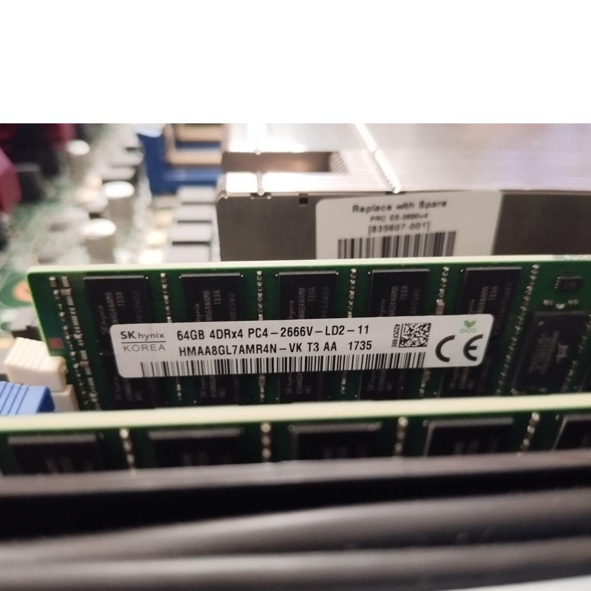 خرید رم سرور Hp 64GB PC4 2666 HP DDR4