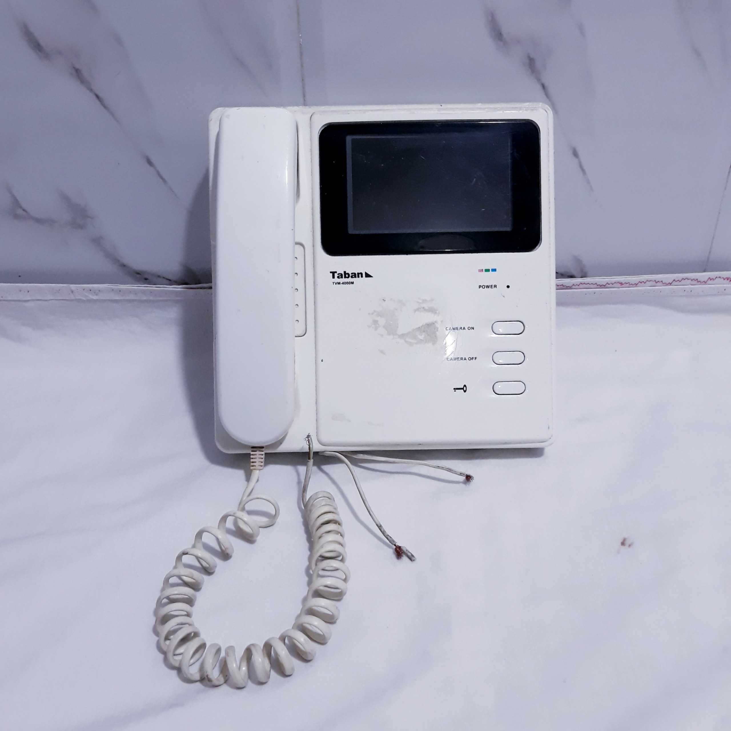 آیفون تصویری رنگی تابان kvm 4000m ( طبق توضیحات)