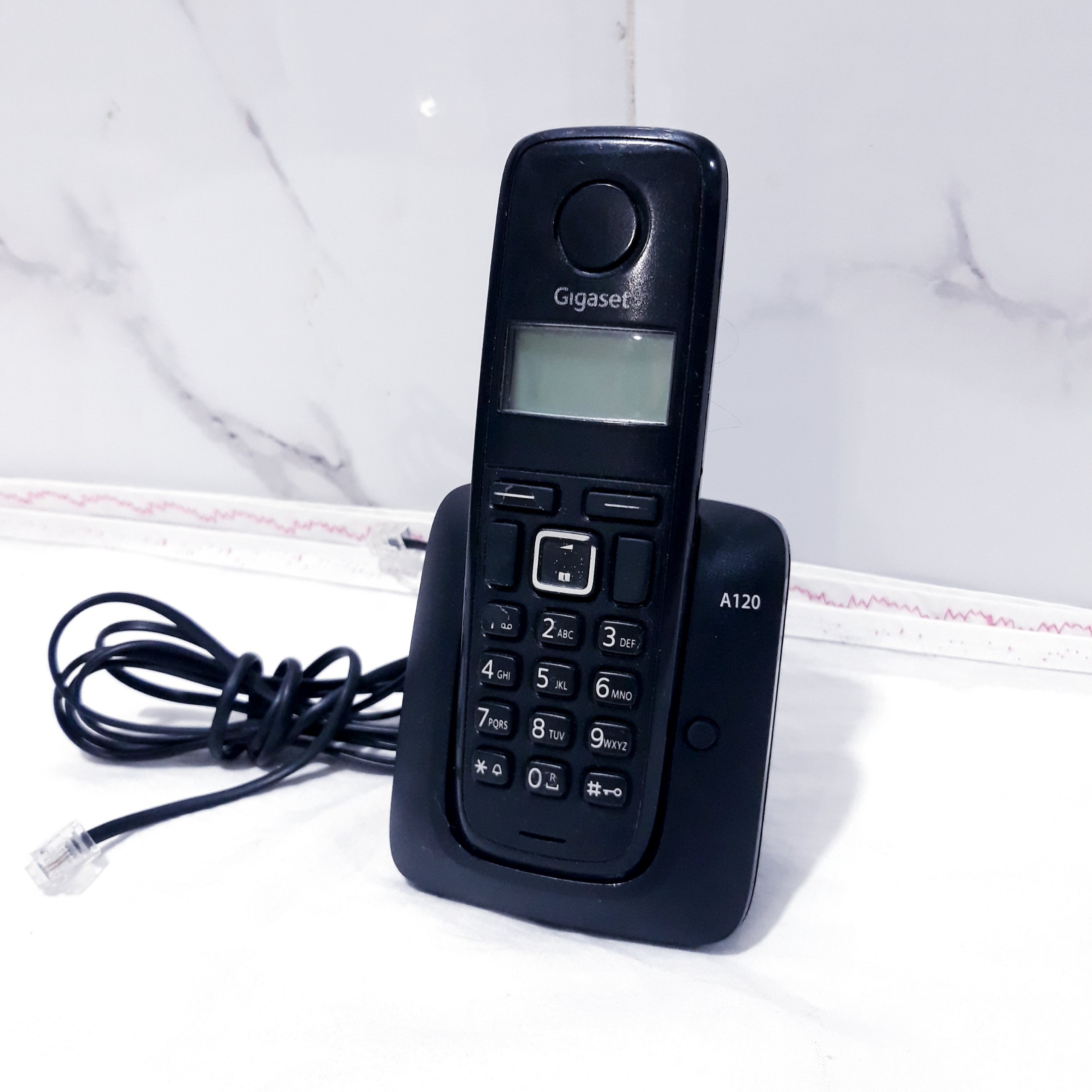 تلفن بیسیم گیگاست A120 طبق توضیحات