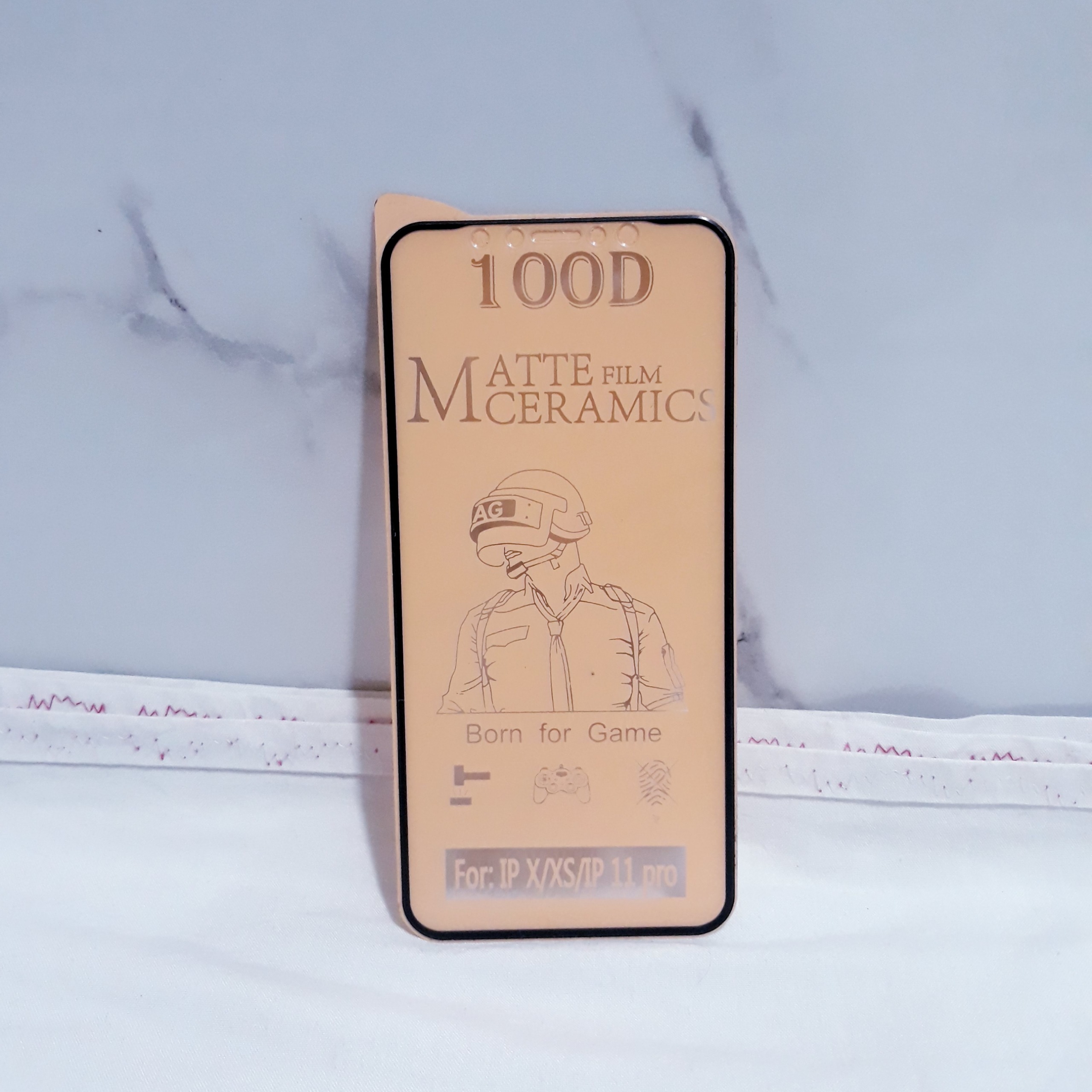 گلس گیمینگ آیفون گلدضدضربه طبق توضیحات