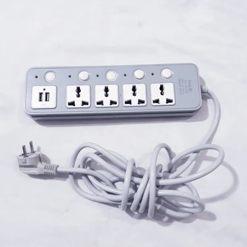 چندراهی برق دارای شارژر usb هویتHV-SC03