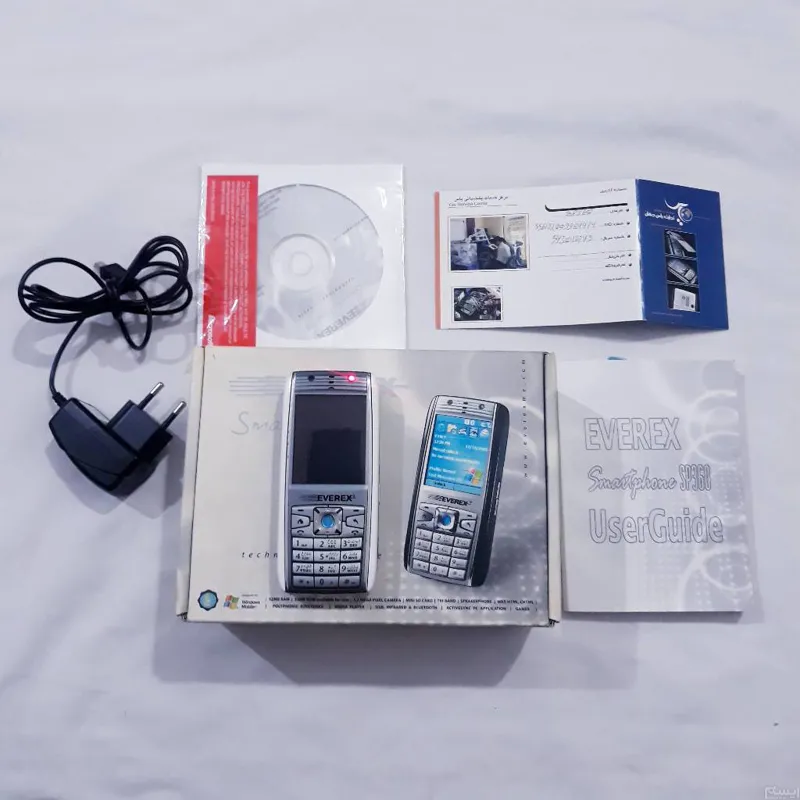گوشی نایاب ویندوزفون EVEREX مدل sp360 معیوب