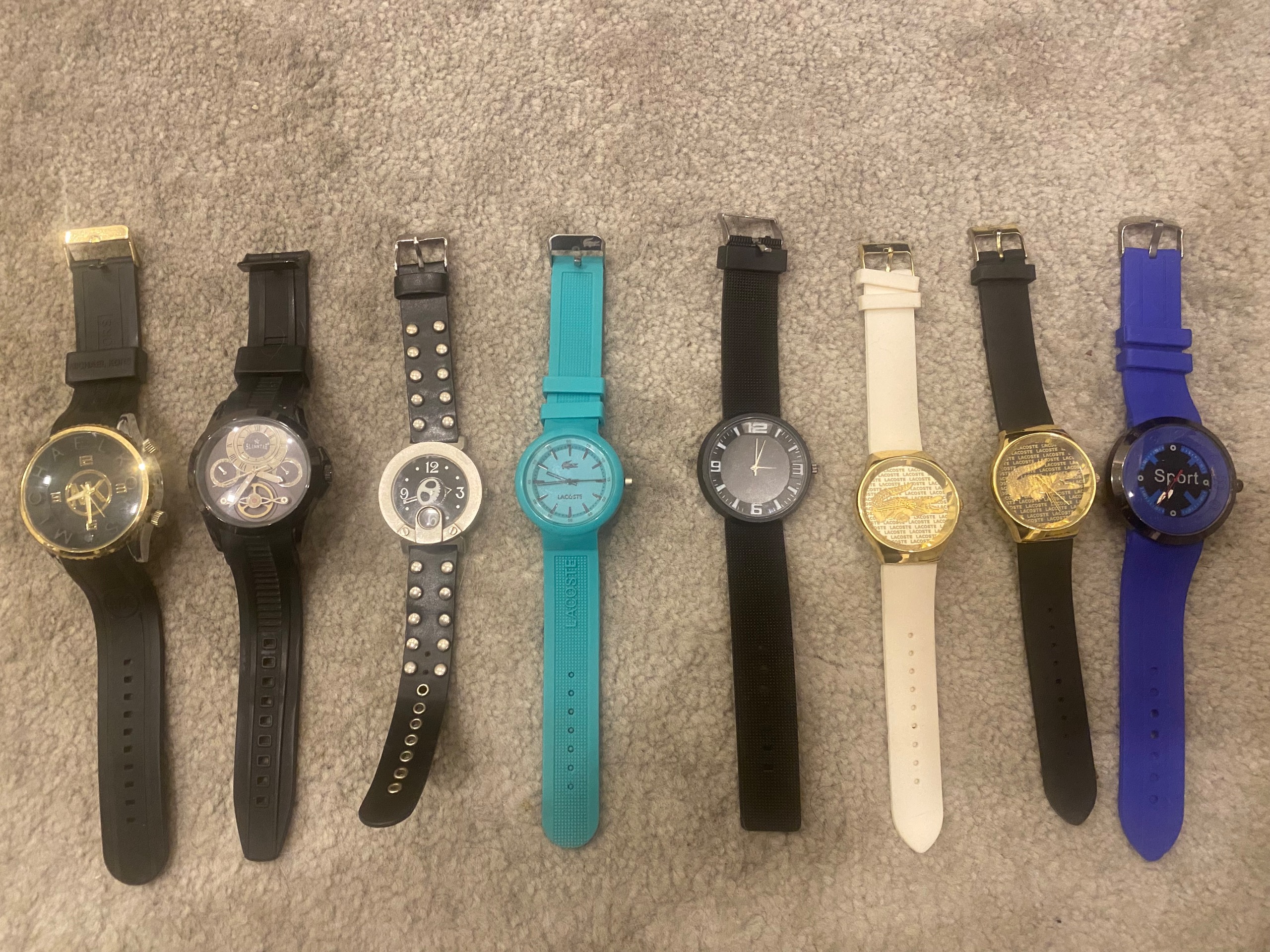 8 عدد ساعت مچی