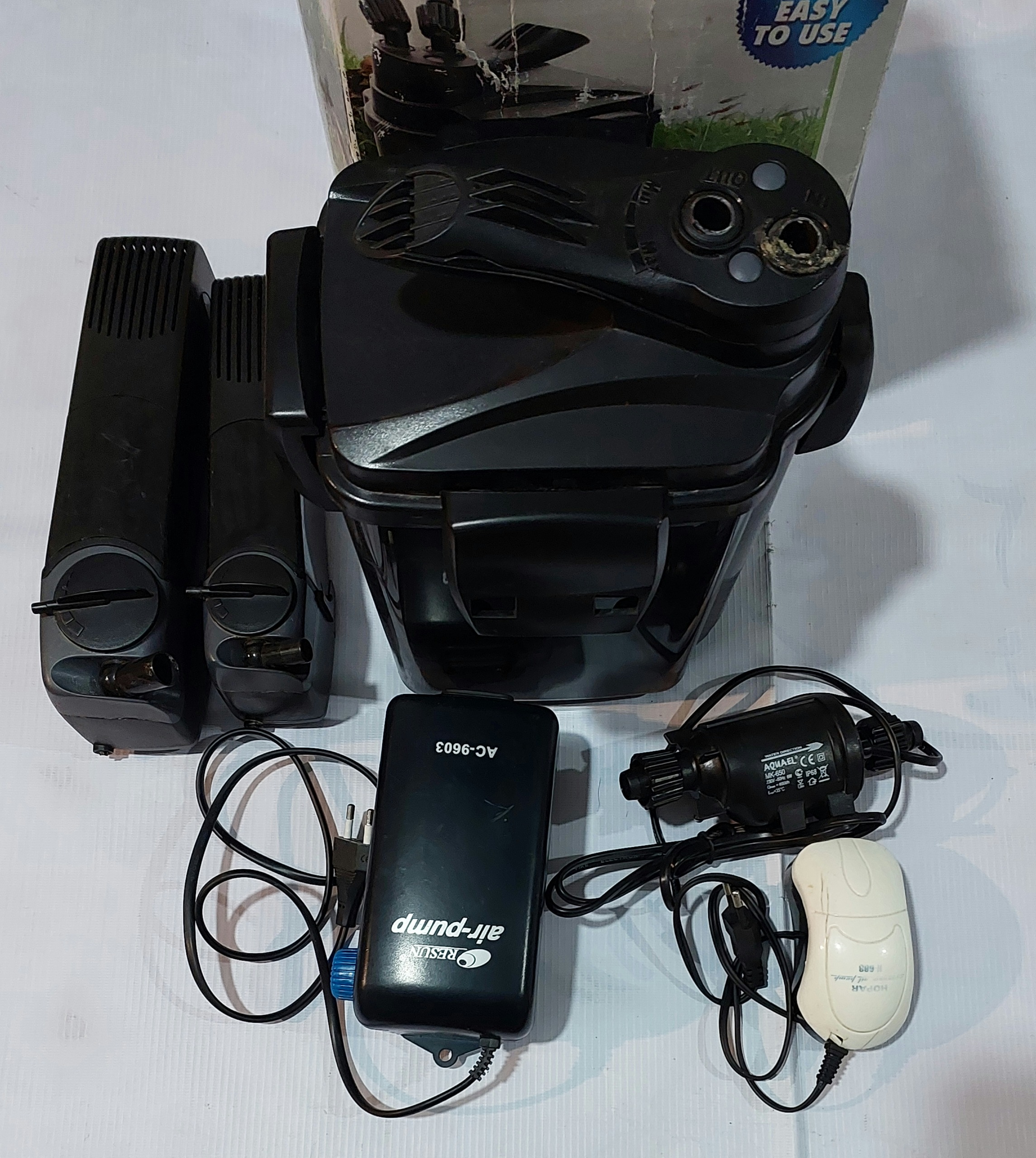 وسایل آکواریوم (پمپ هوا و ...)