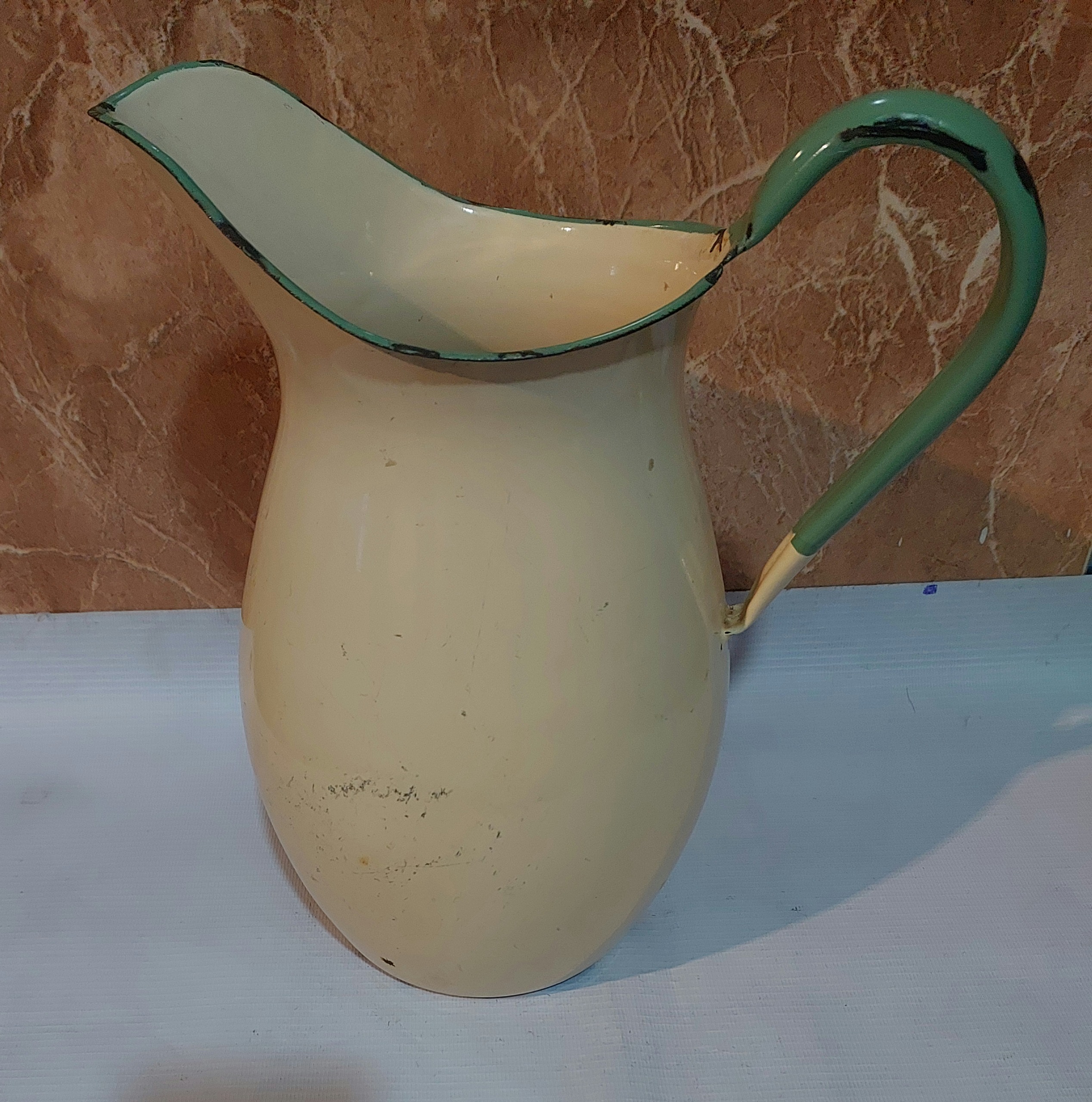 پارچ لعابی قدیمی ساخت سوئد