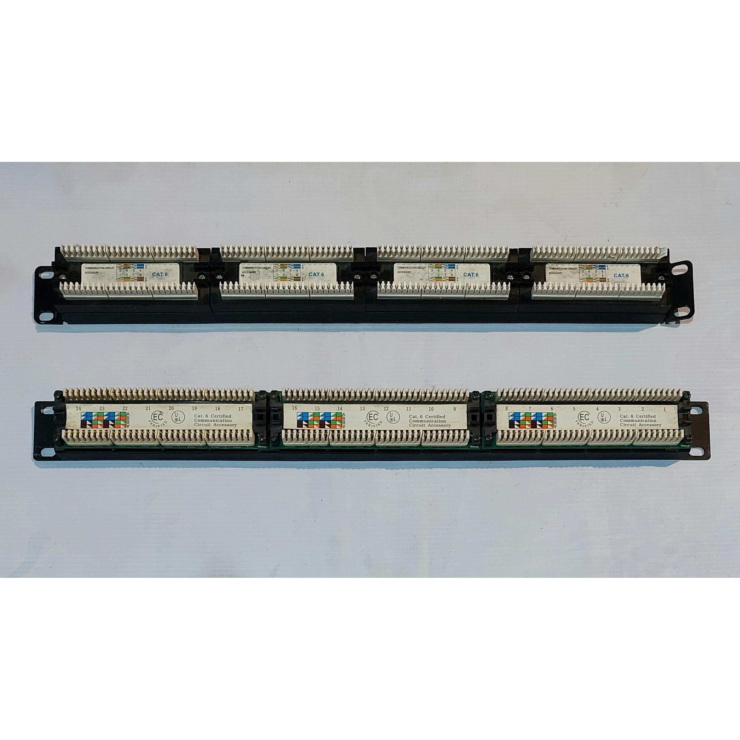 دو عدد پچ پنل 24 پورت