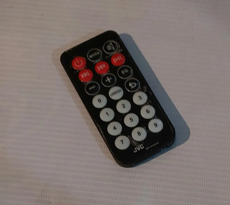 ریموت کنترل ضبط ماشین مارک JVC