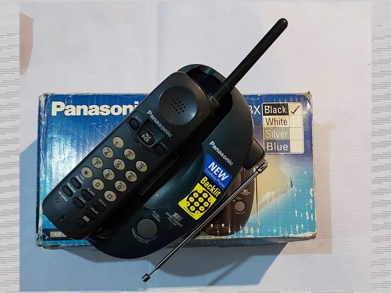 گوشی بی سیم پاناسونیک مدل KX-TC2000BXB