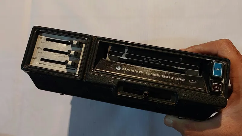 ضبط قدیمی و کلکسیونی مارک سانیو SANYO