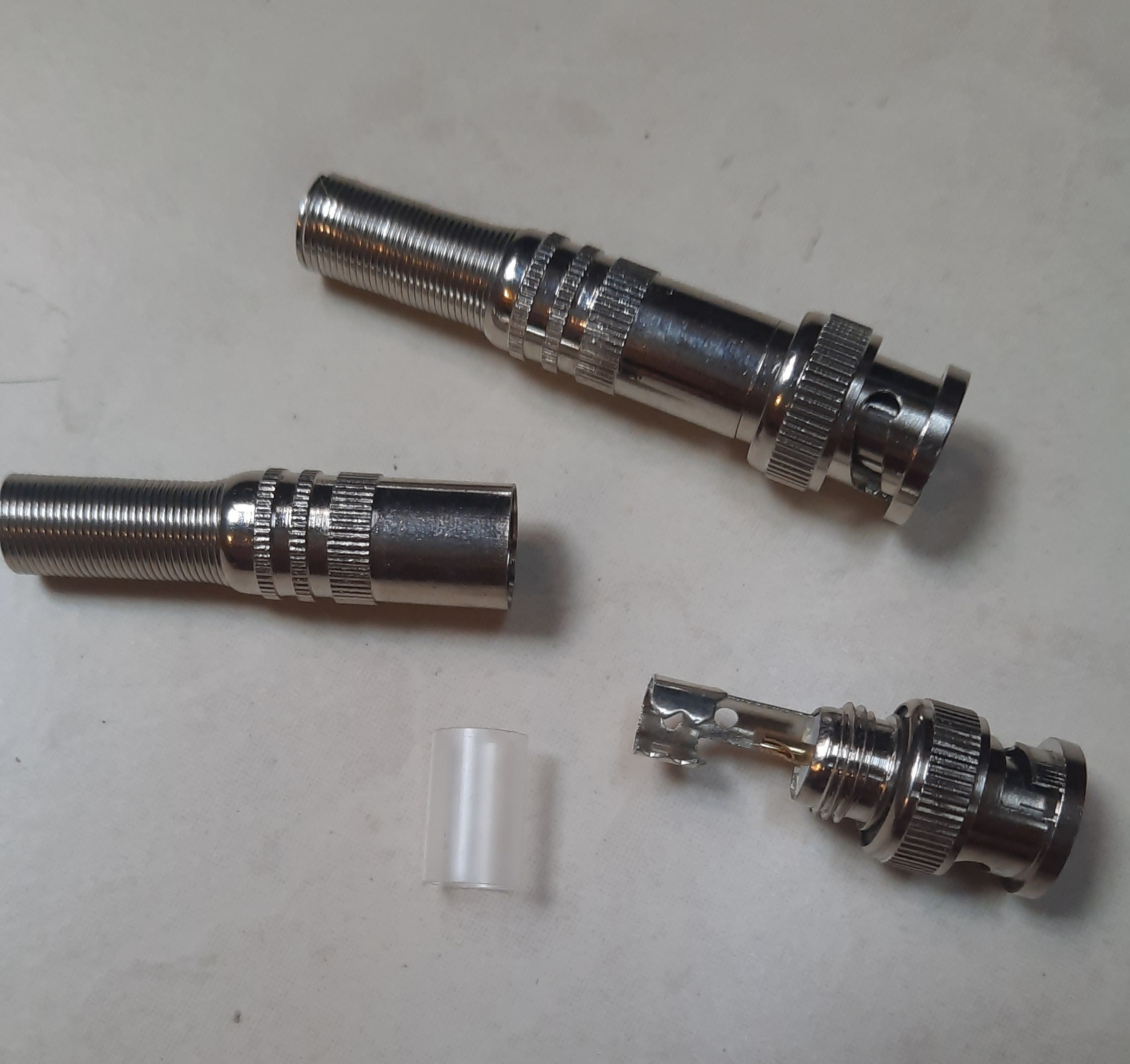 فیش BNC پیچی و فنر دار 3C-2V