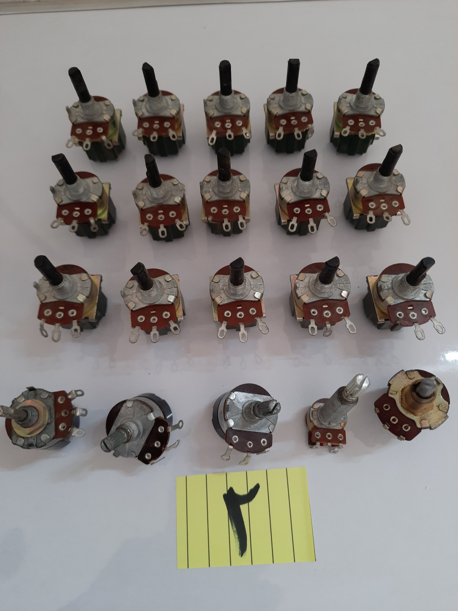 20عدد کلید ولوم رادیو،تلویزیون،پخش و