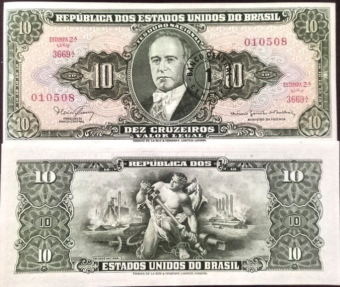 تک بانکی 10 کروزیروس برزیل طرح دلار