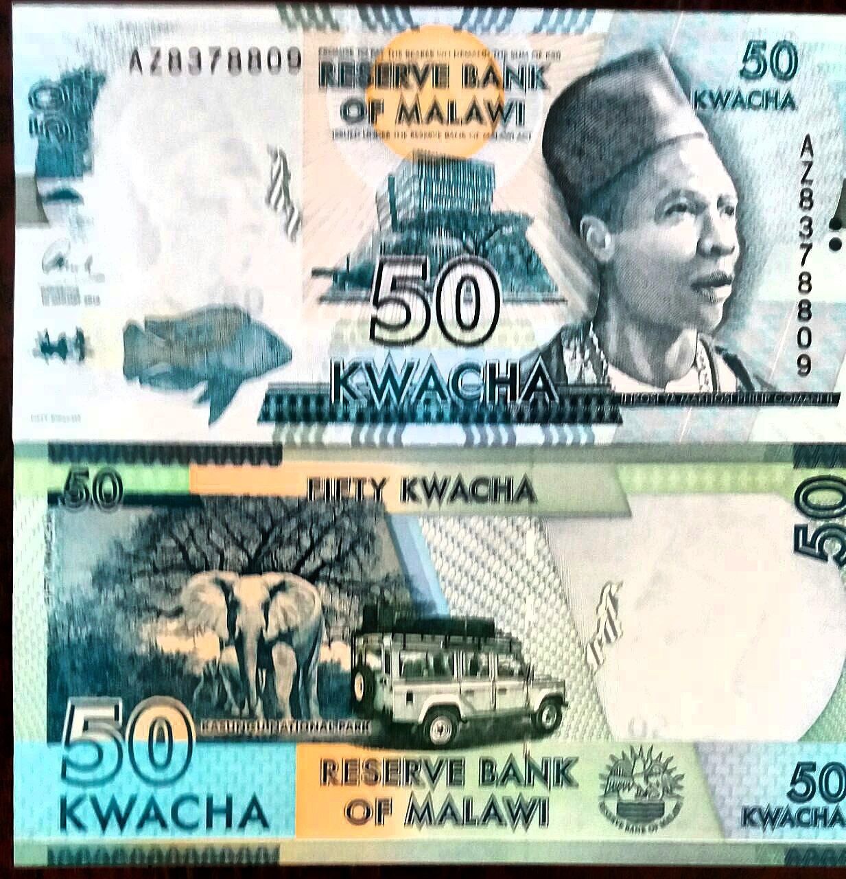 تک بانکی 50 کواچا مالاوی سال 2020