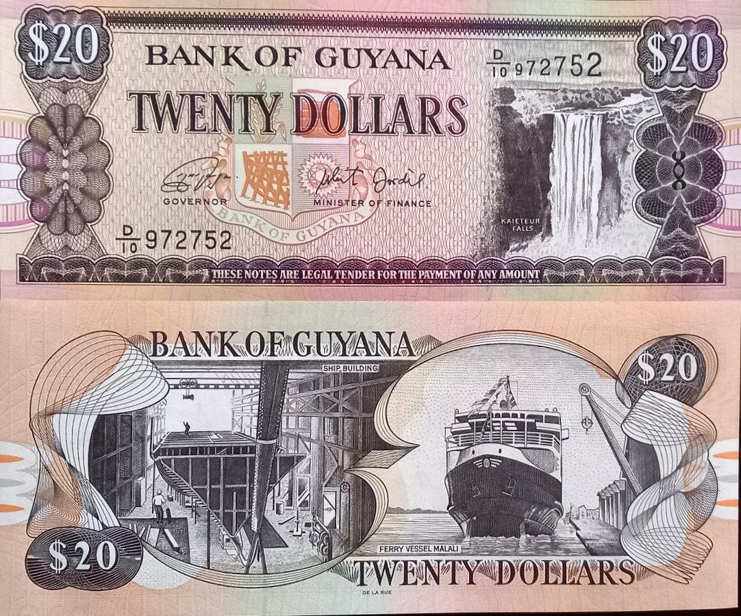 جفت بانکی 20 دلار گویان