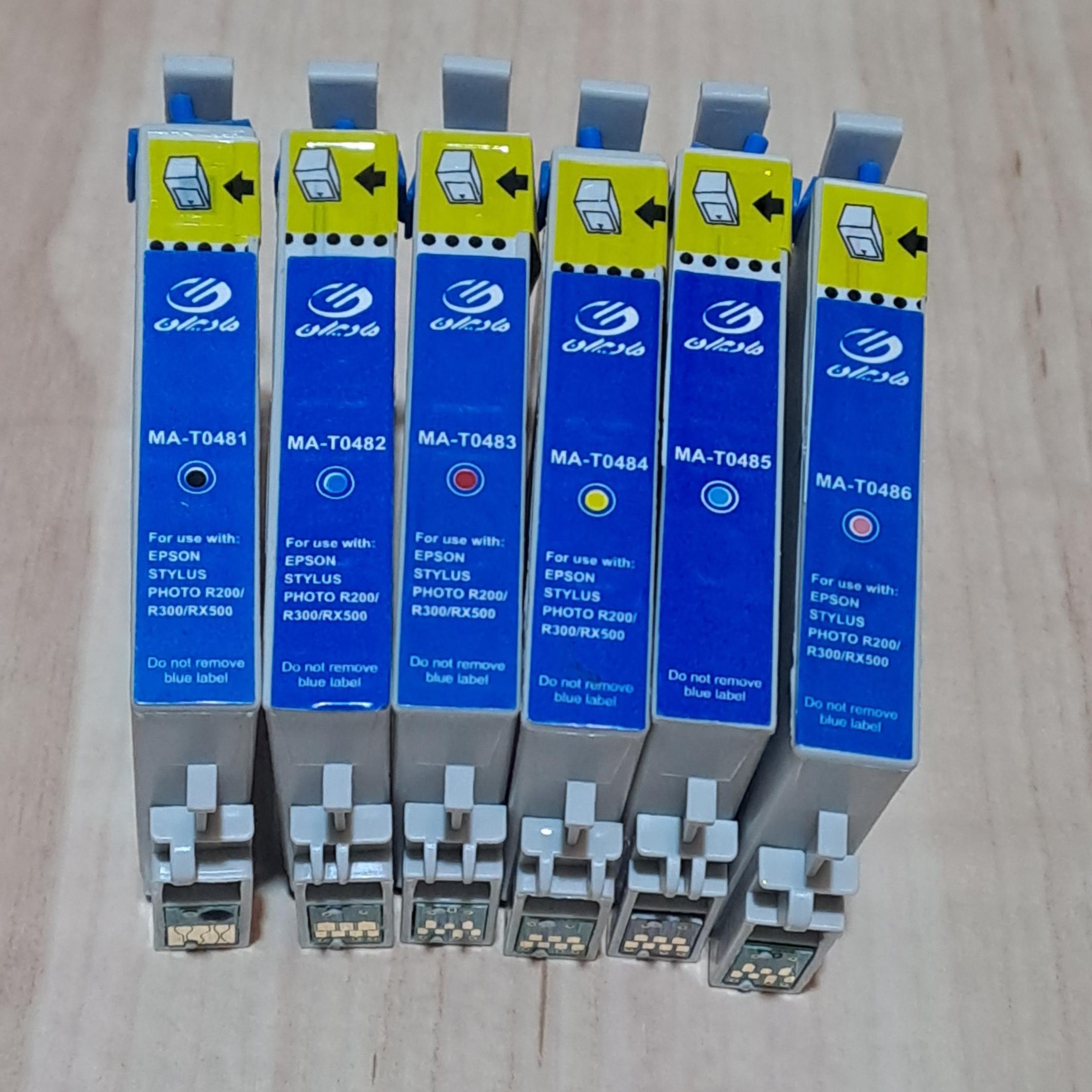 کارتریج T0481 _ T0486 پرینتر اپسون epson r200 r300