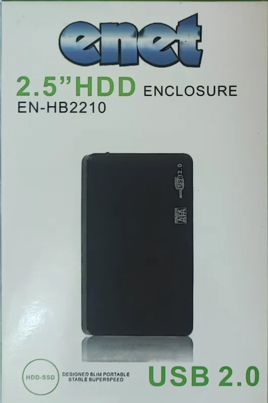باکس هارد 2.5 اینچی enet مدل En HB 2210