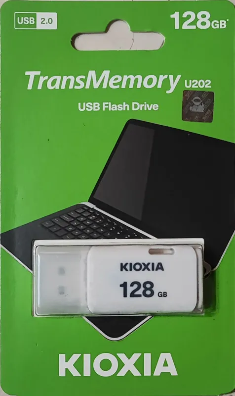 فلش مموری USB 2 کیوکسیا 128G مدل TransMemory U202