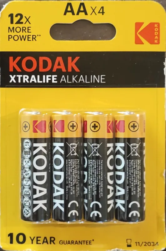 باتری قلمی آلکالاین کداک Kodak Xtralife Alkaline