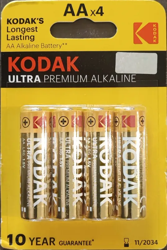باتری قلمی آلکالاینKodak Ultra Premium Alkaline