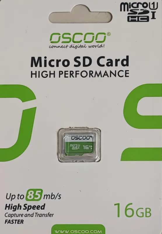 کارت حافظه MicroSDXC اسکو مدل Oscoo 16 گیگ