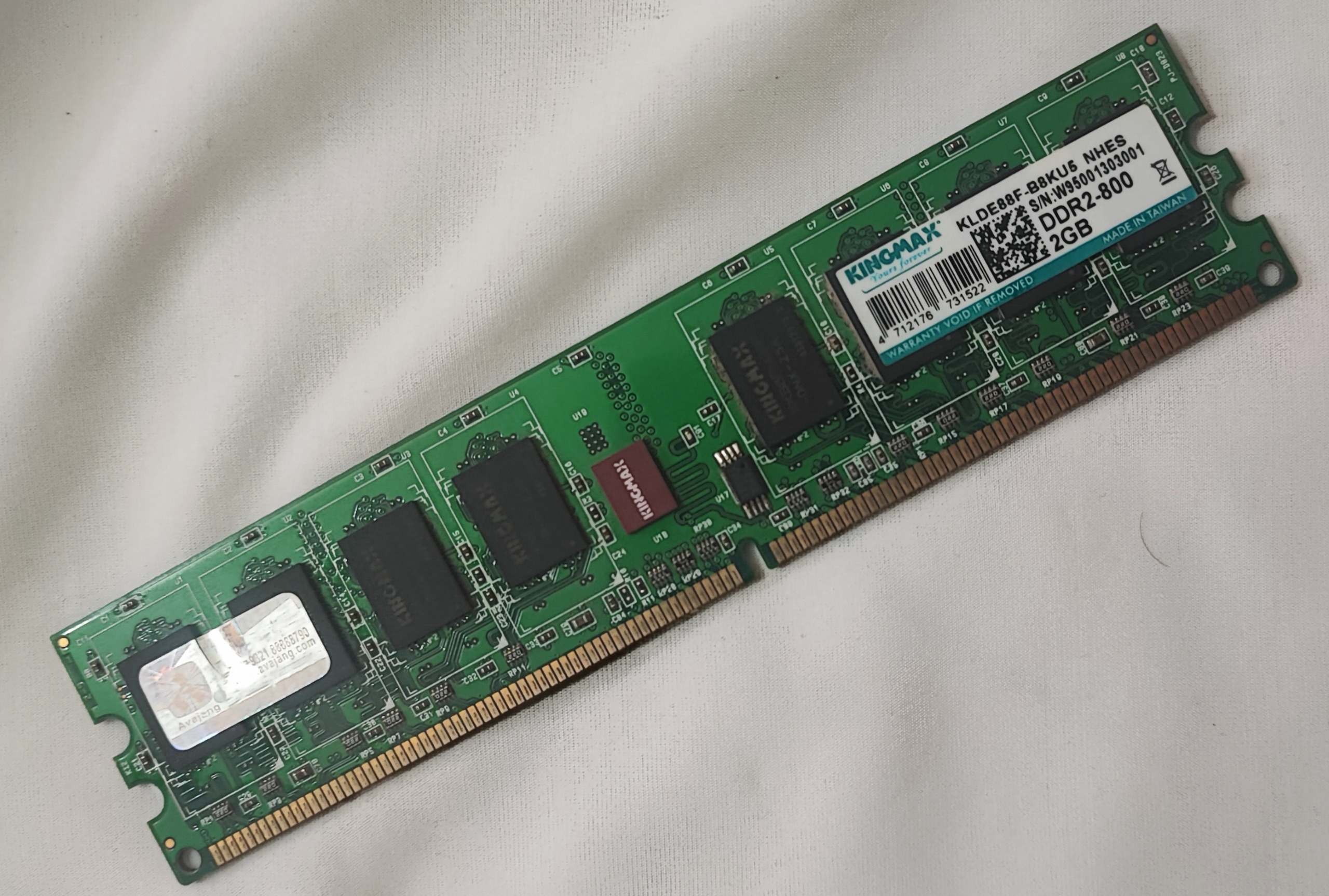 Ram KingMax 2G DDR2 Bus 800