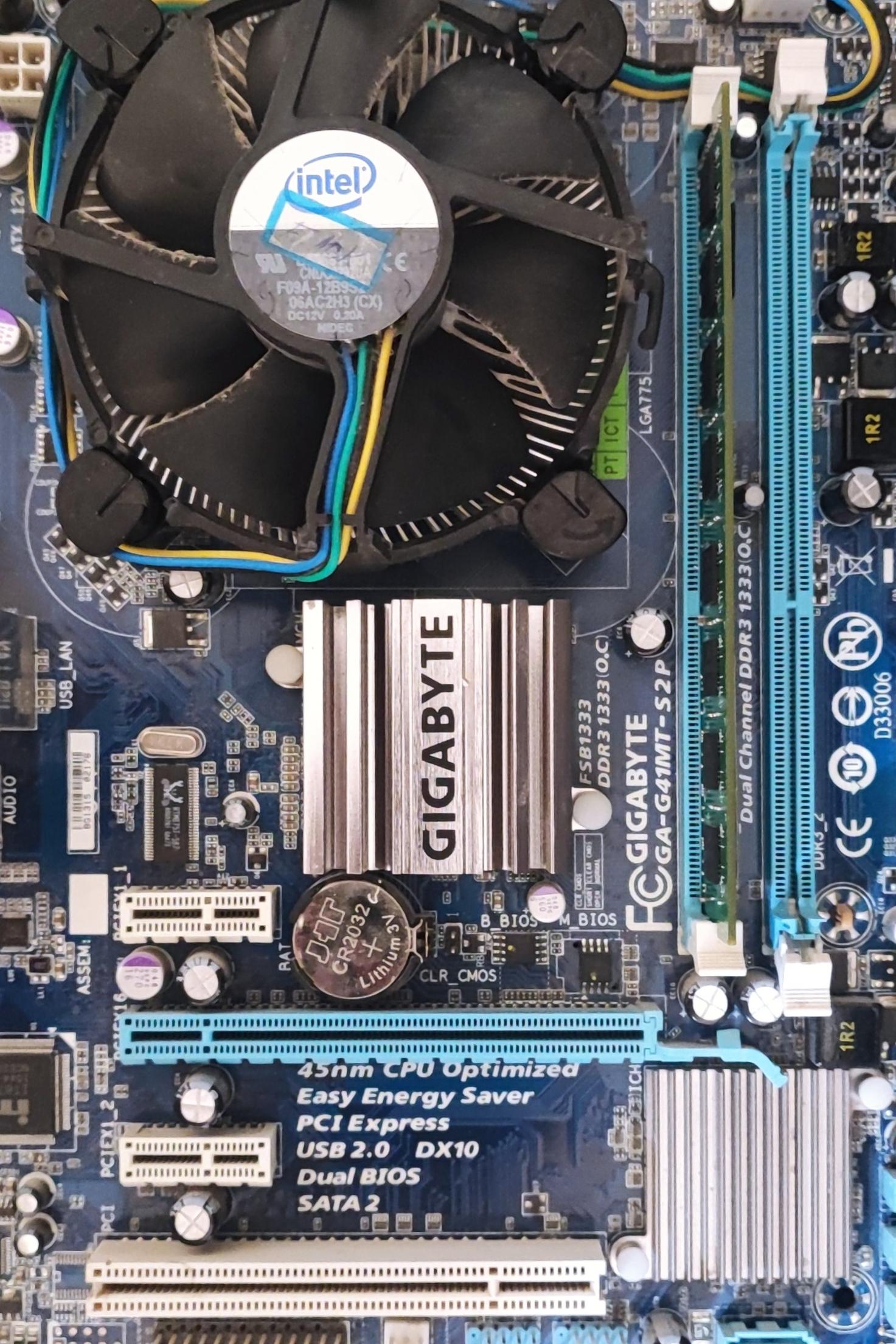 باندل Giga G41 Cpu E5700 Ram 2G Fan