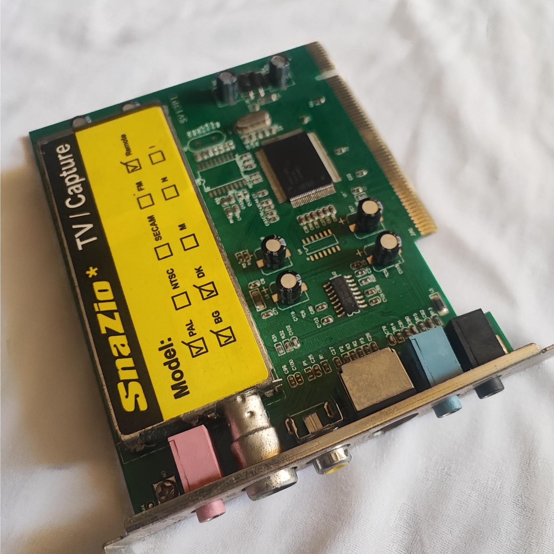 کارت TV/Capture SnaZio تست نشده