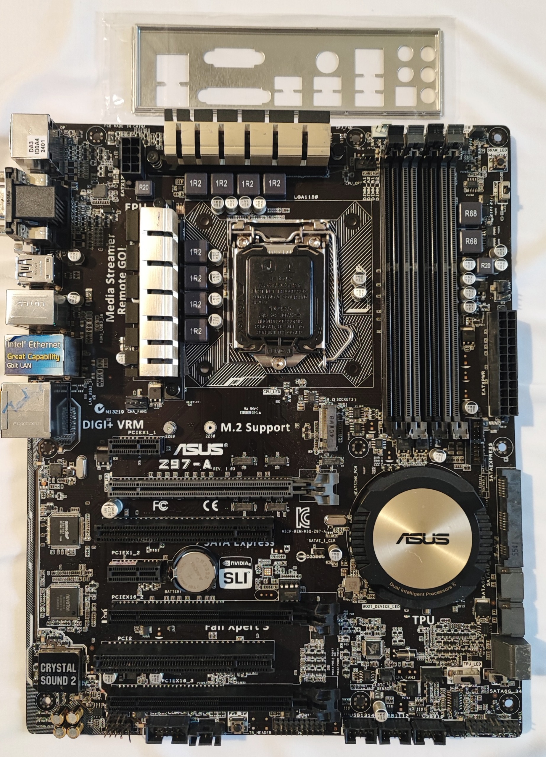 مادربورد Asus Z97 A نسل چهار ، m2 ساپورت