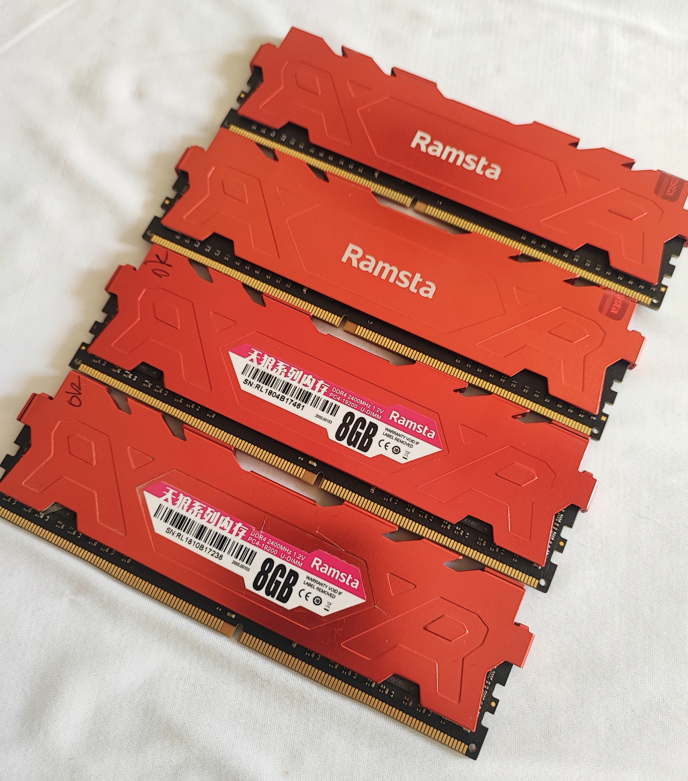 رم 2400 Ram 8G DDR4 RamSta