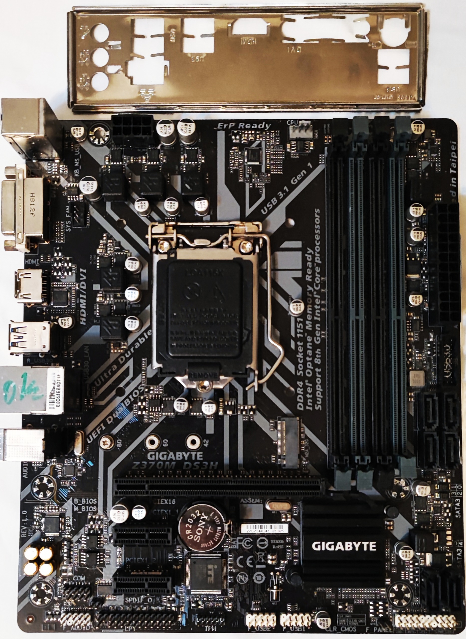 مادربورد گیگابایت Z370M DS3H