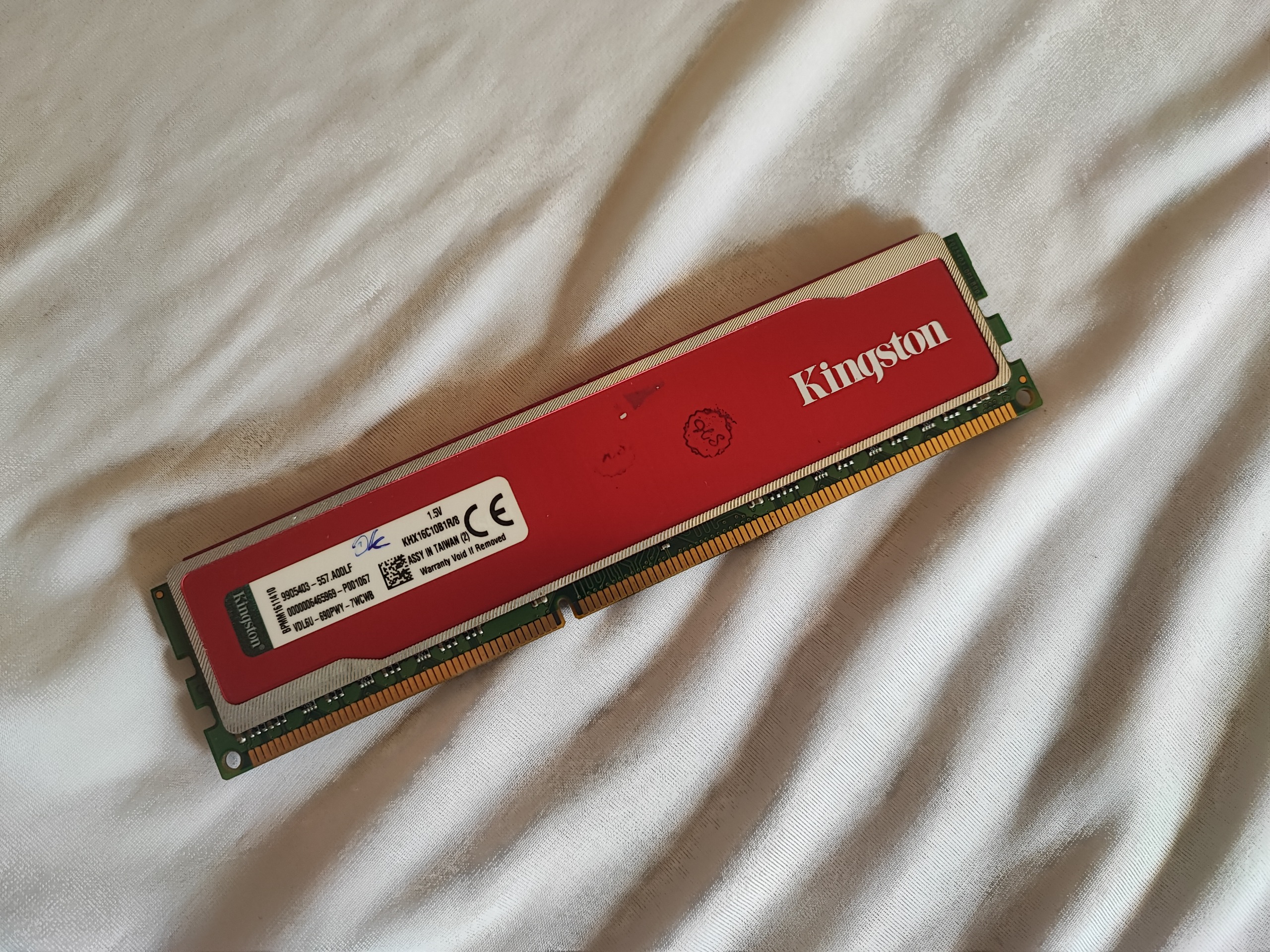 رم Ram DDR3 8G KingStine Red