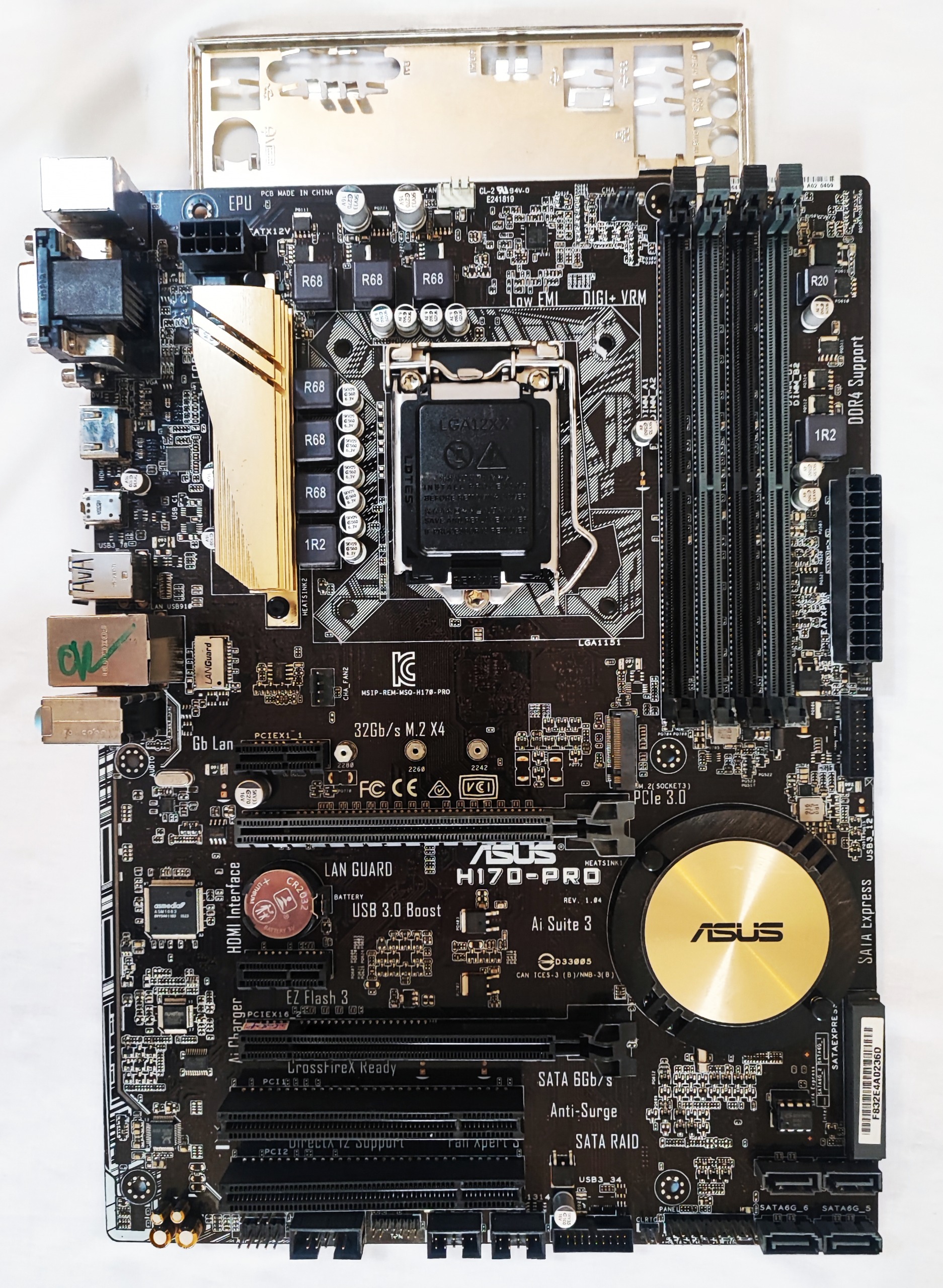 مادربورد Asus H170 Pro