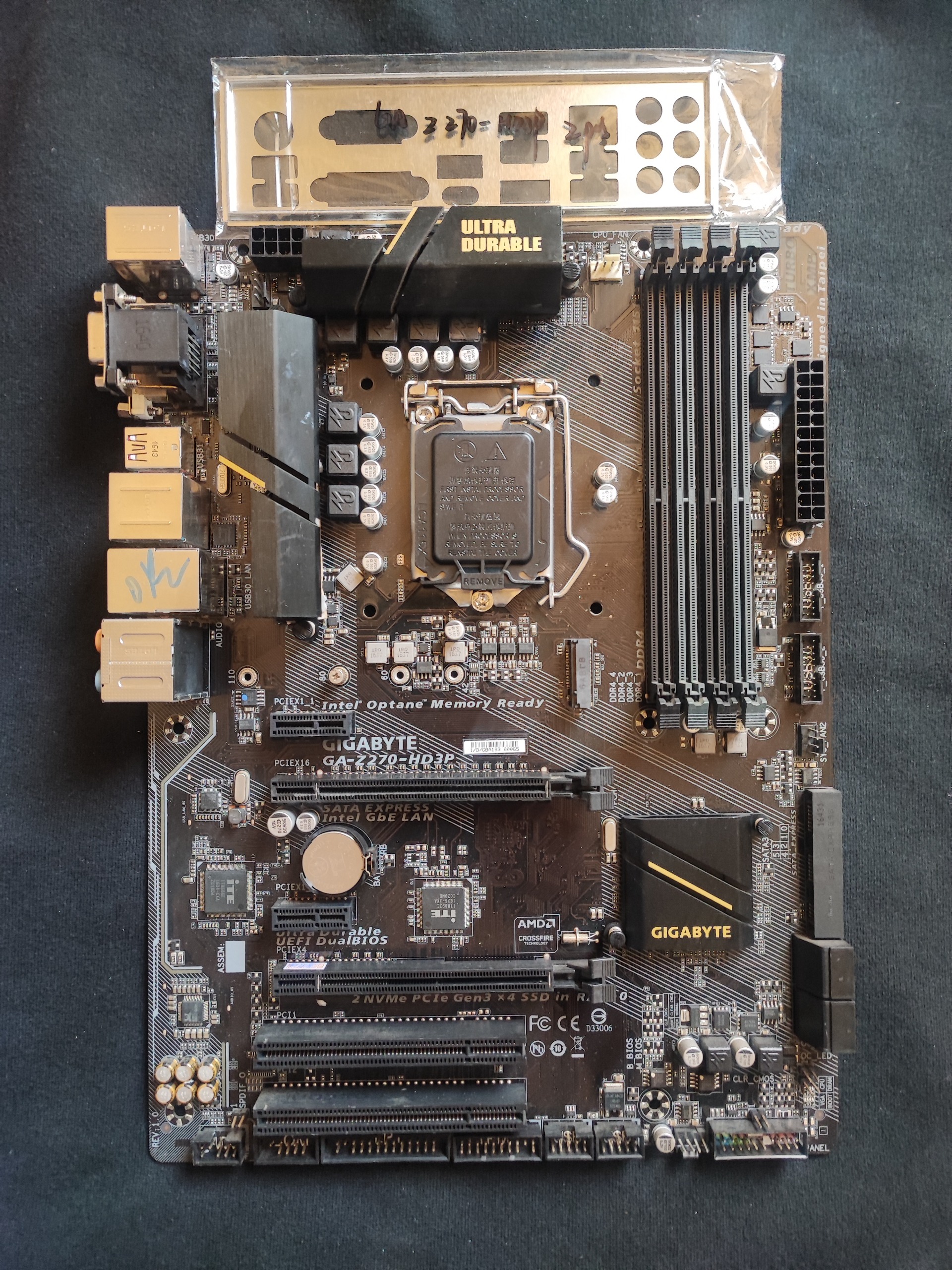 مادربورد GigaByte Z270 HD3P