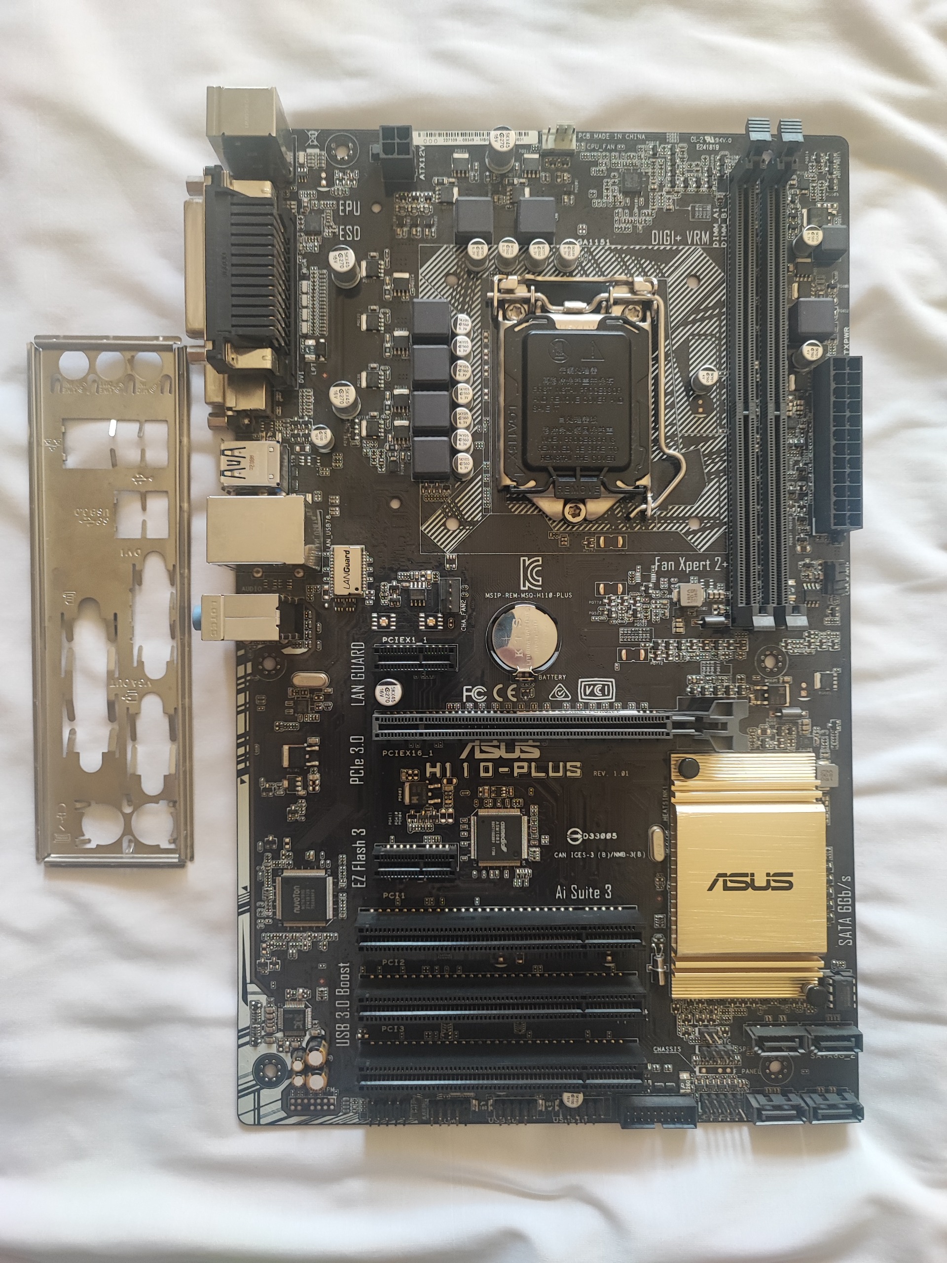 مادربورد Asus H110 plus