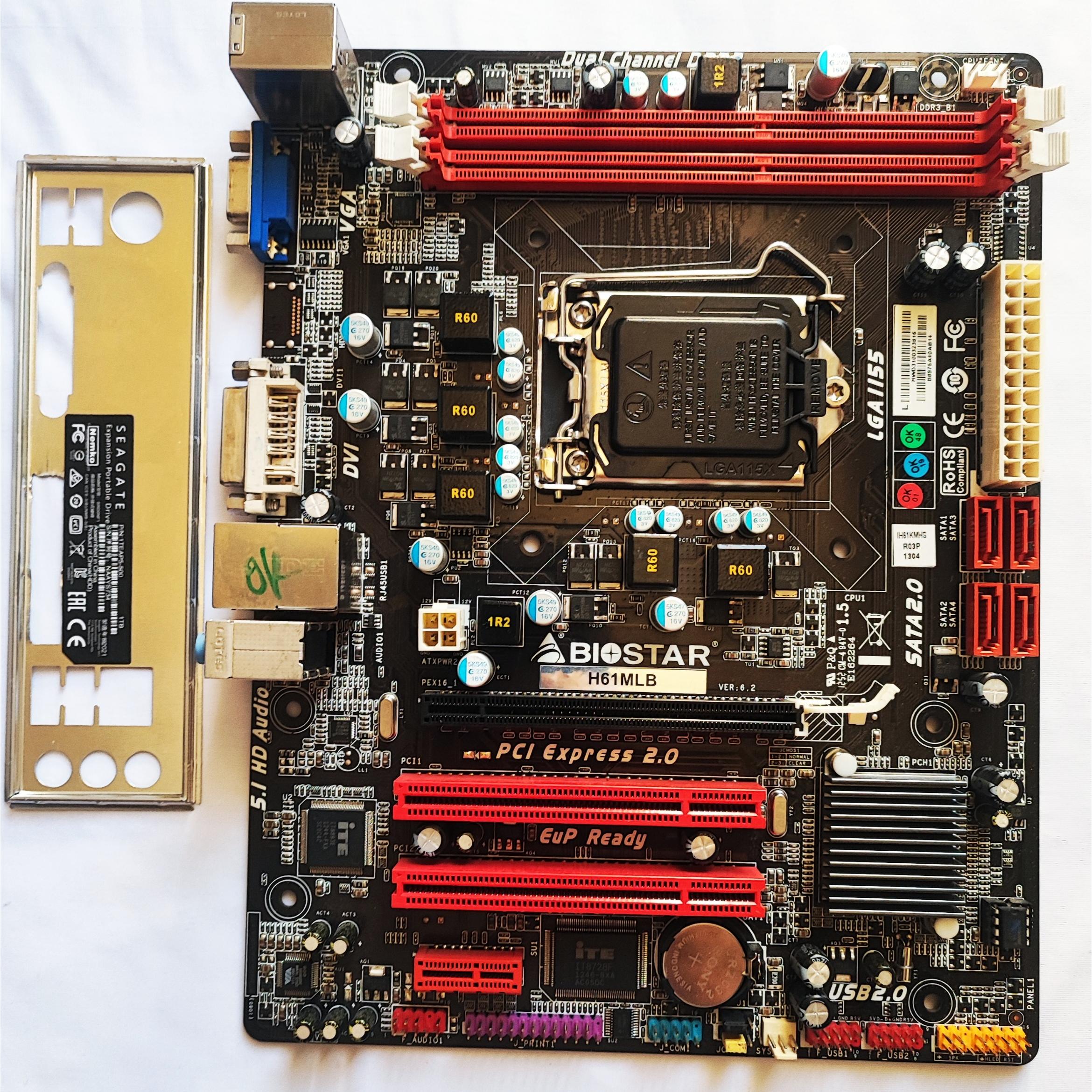 مادربورد Biostar H61