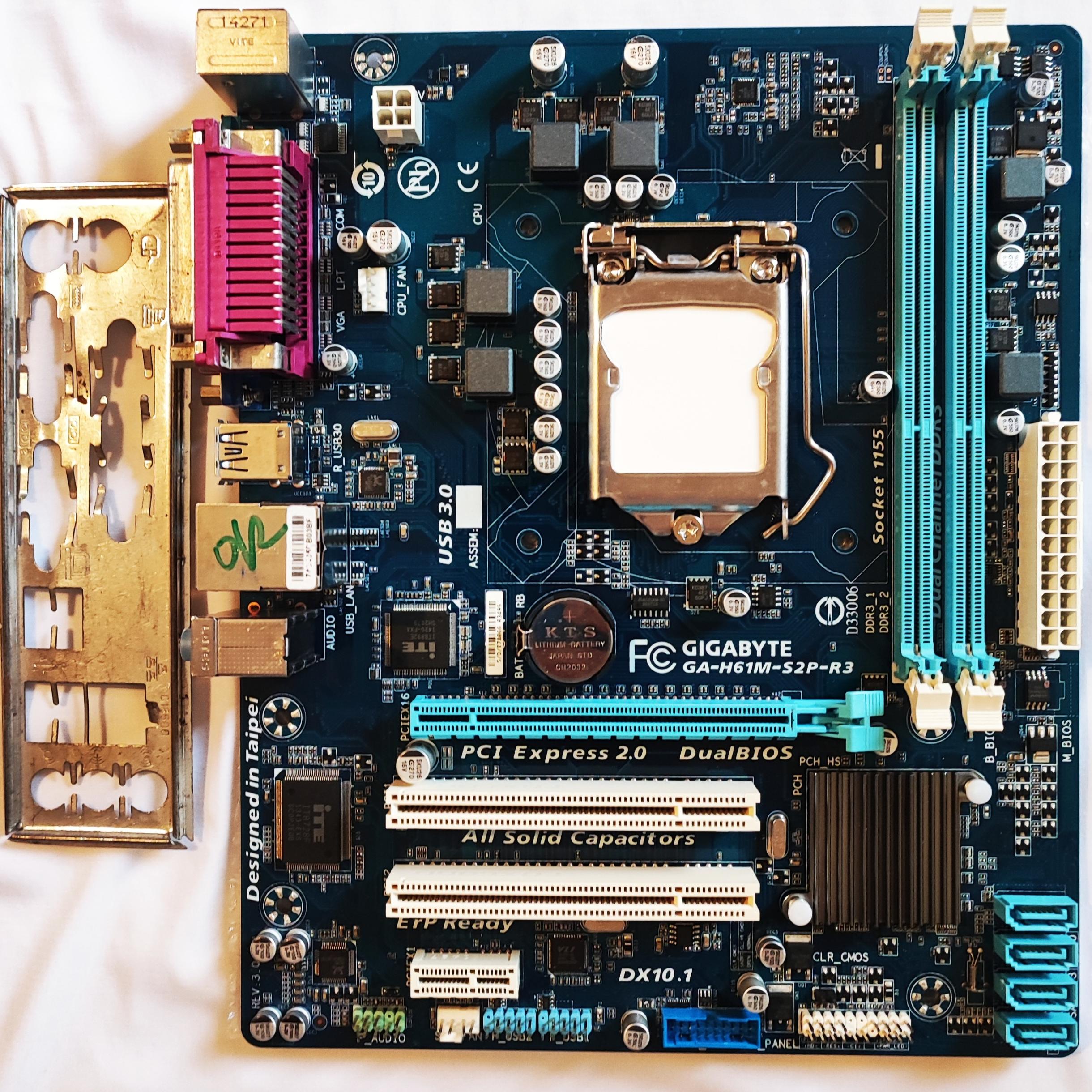 مادربورد گیگا H61M S2P R3 USB3