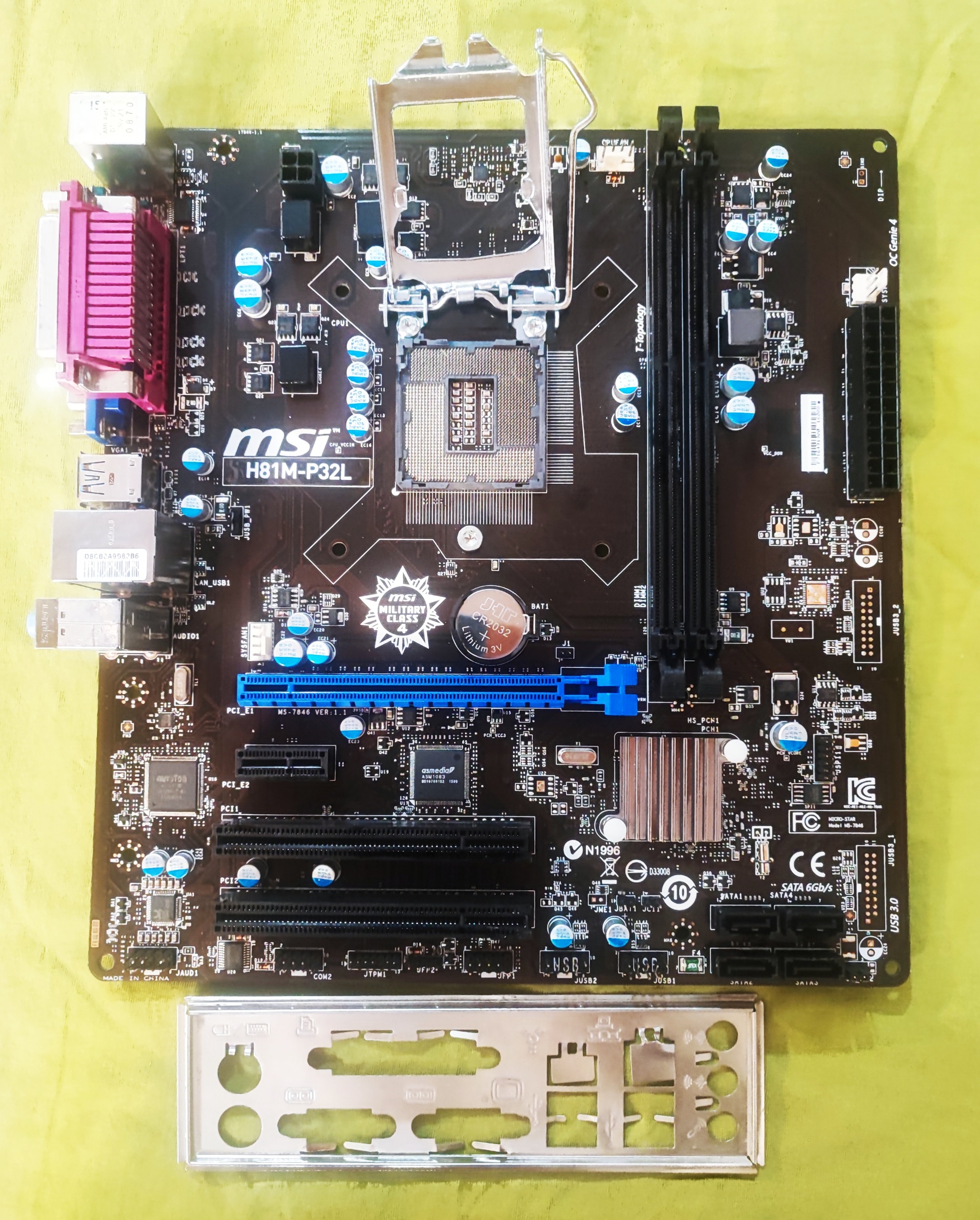 مادربرد Msi H81M P32L