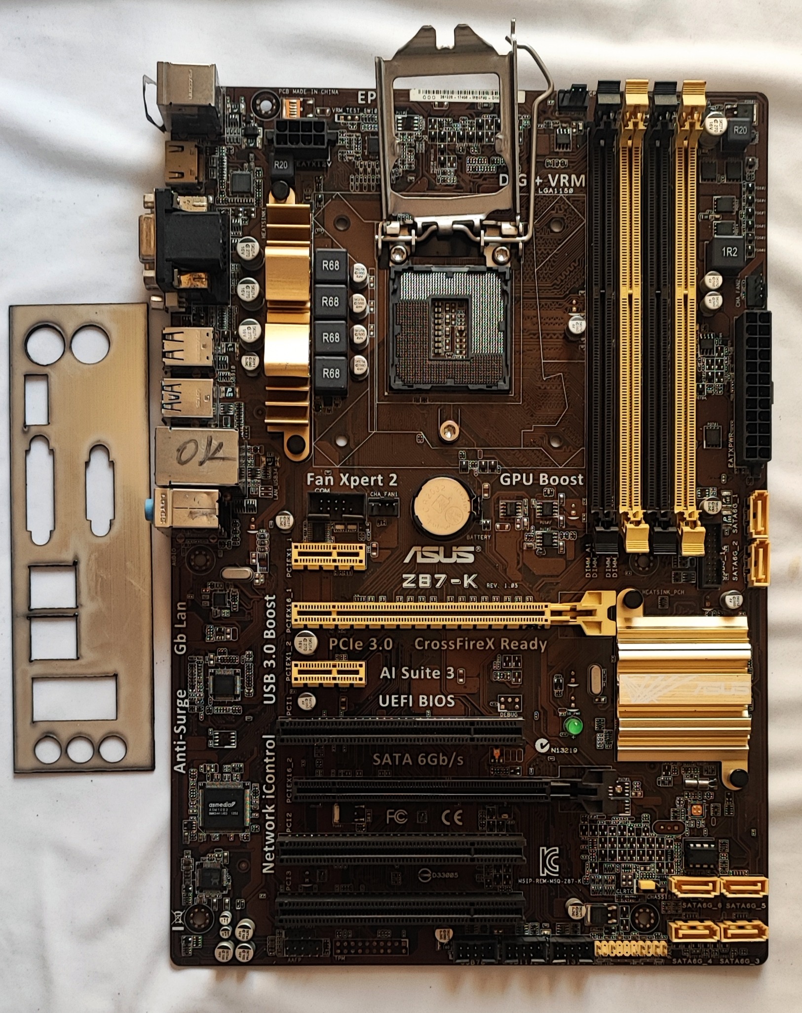 مادربورد Asus Z87 K نسل 4