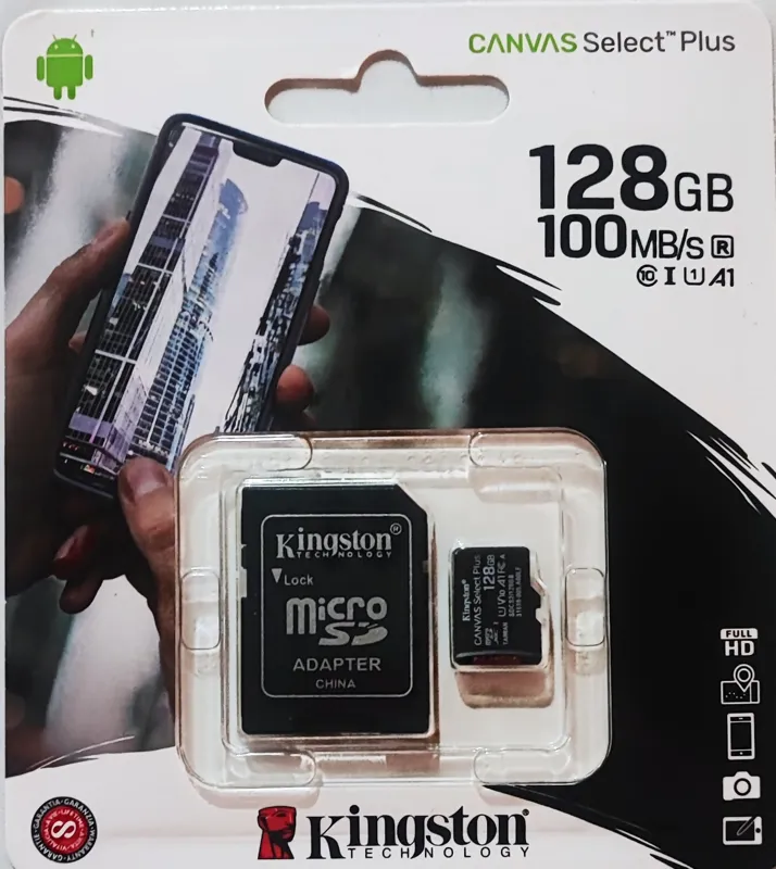 کارت حافظه MicroSDXC کینگستون ظرفیت 128 گیگ