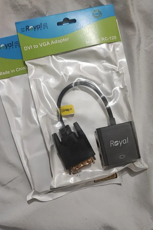 کابل تبدیل DVI منفی به VGA مارک  رویال
