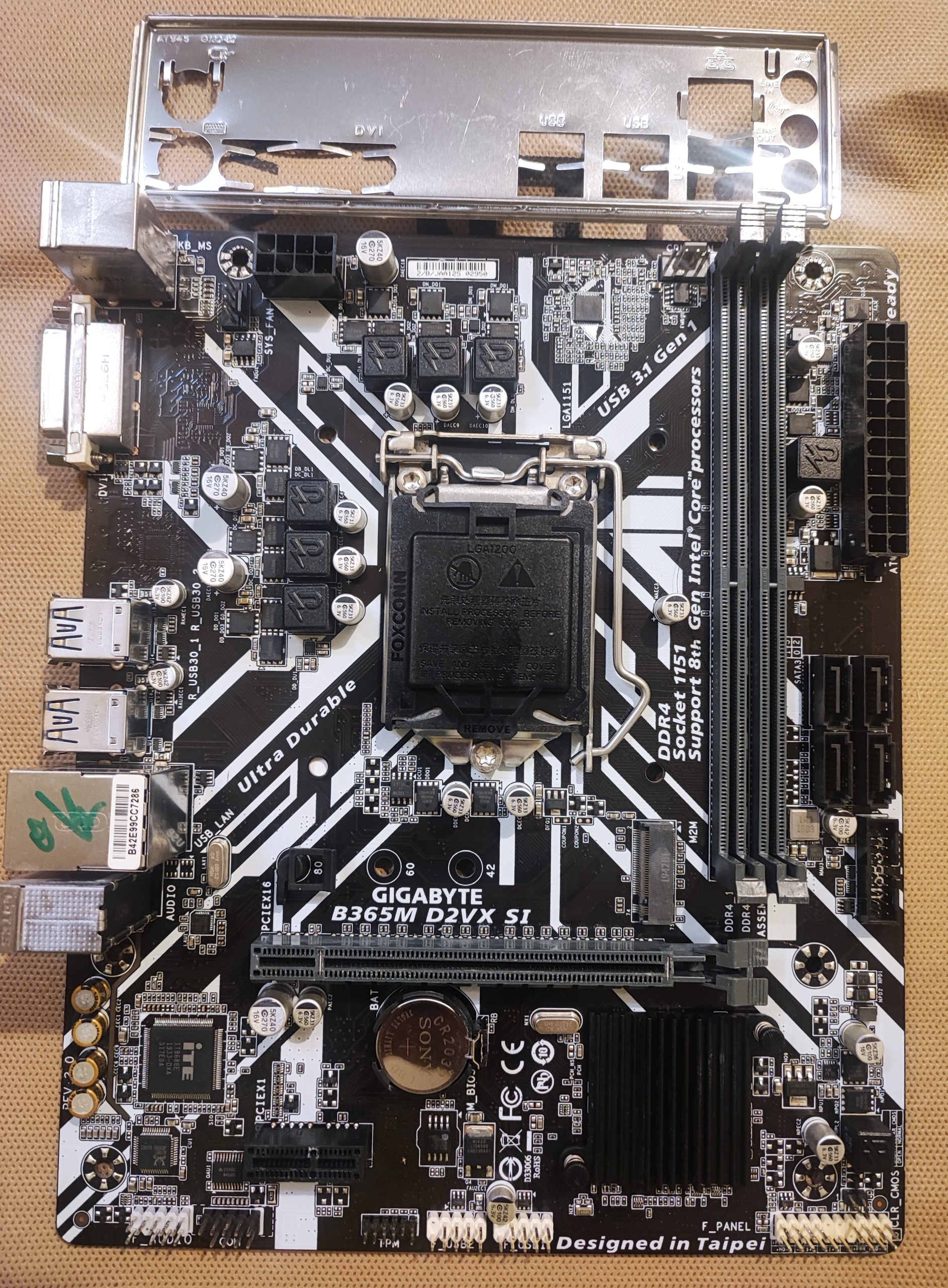 مادربورد گیگابایت B365M D2VX SI