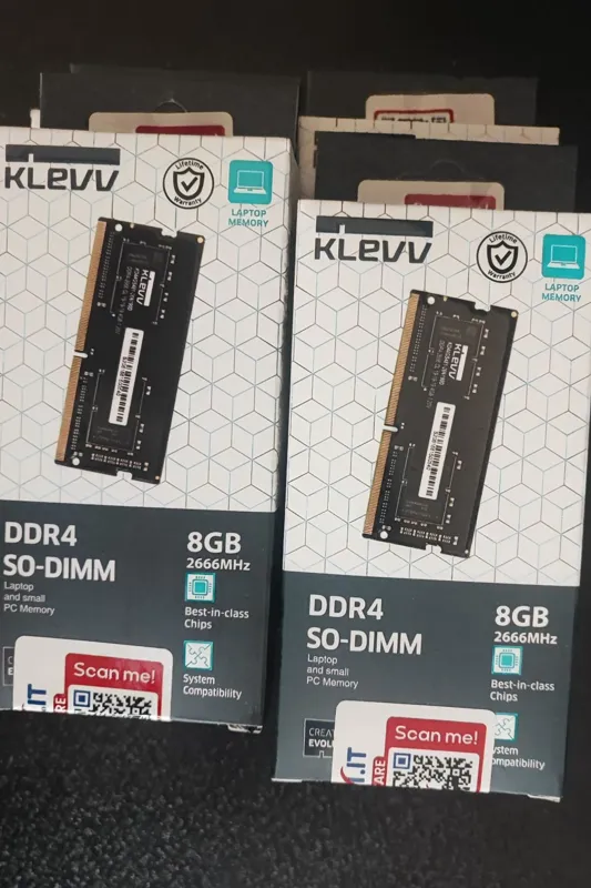 رم لپ تاپ Ram Klevv DDR4 8G 2666