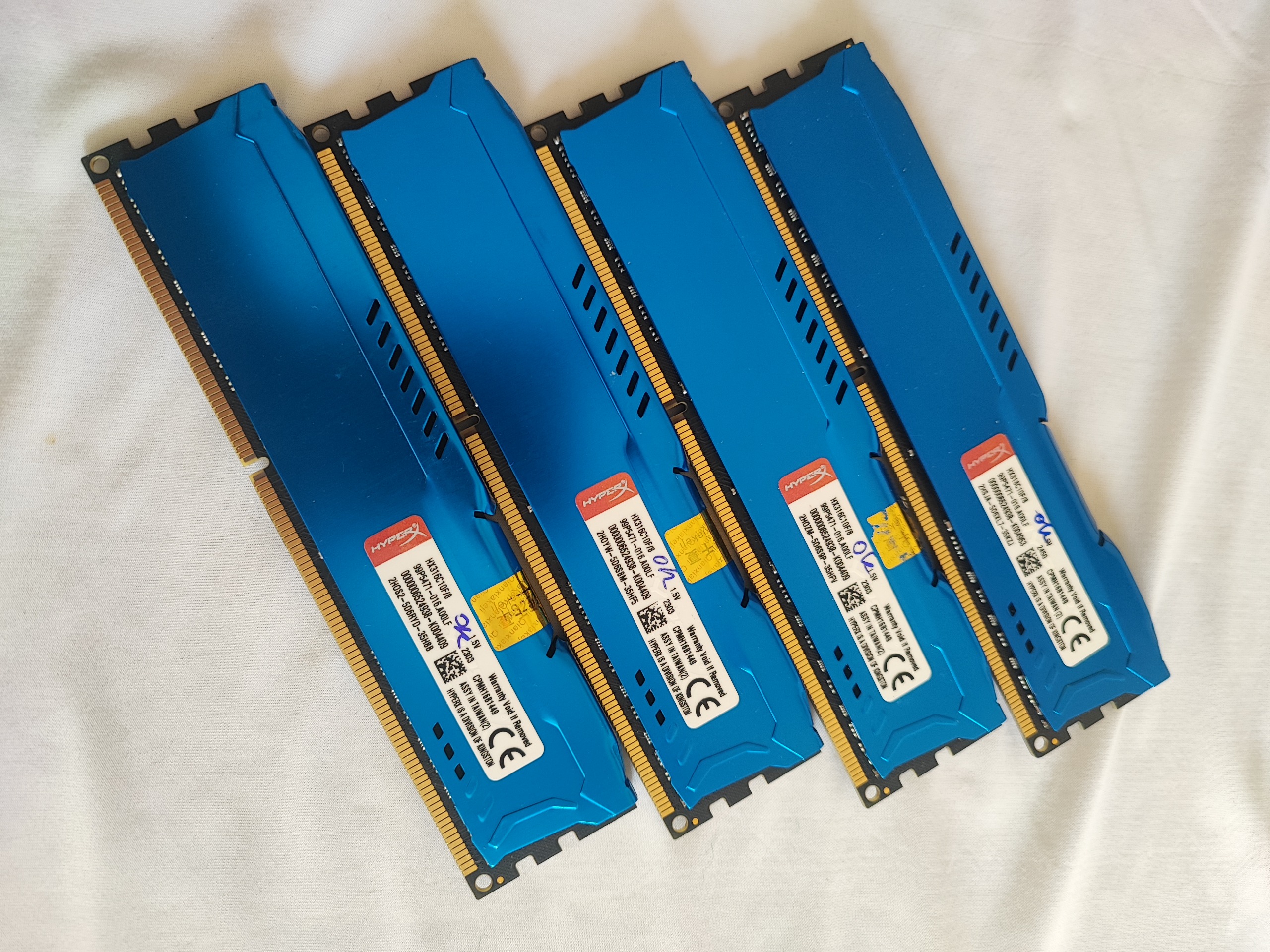 رم Ram 8G KingStone DDR3 Hyper Fury