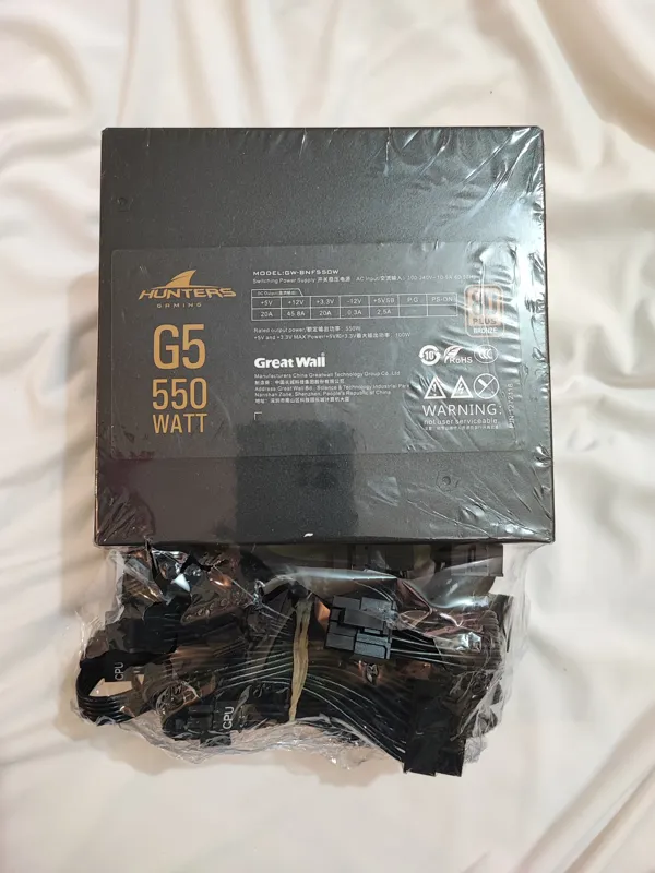 پاور GreatWall G5 550watt Gaming ماژولار