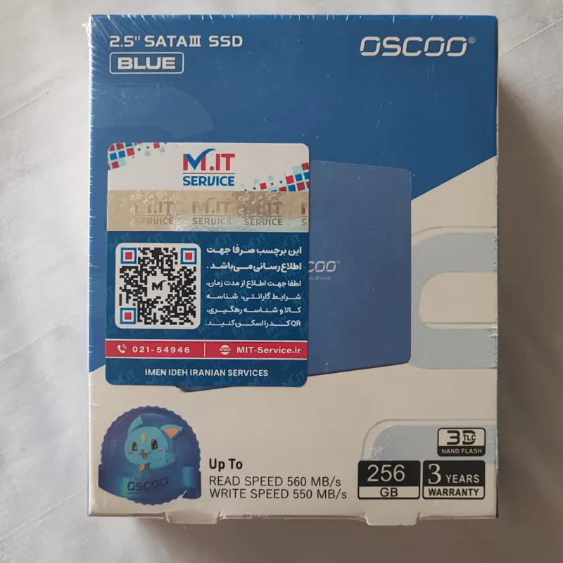 SSD 256G blue Oscoo
