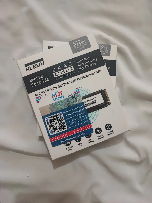 اس اس دی SSD M2 Nvme Klevv 512G