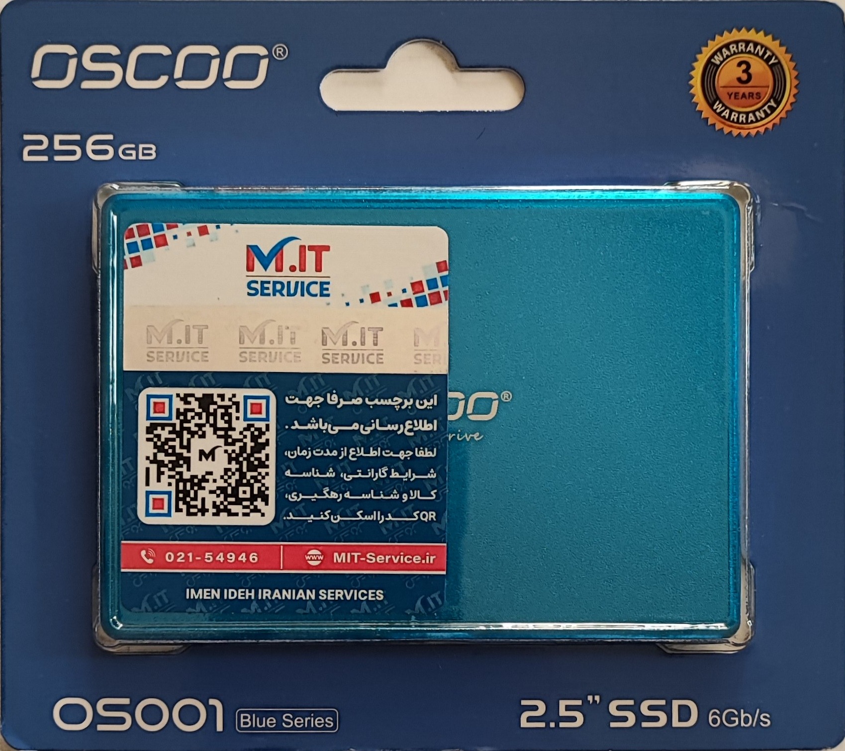 SSD 256G blue Oscoo